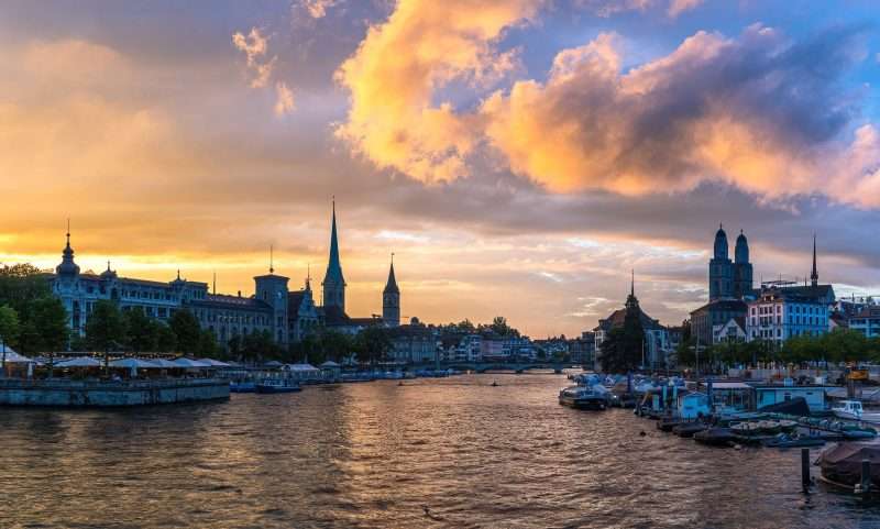 ciudades en suiza
