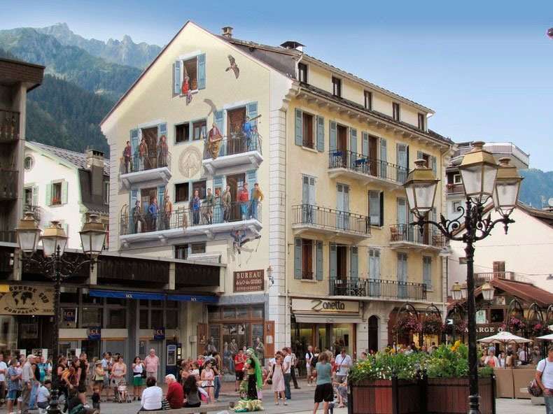  Fachada en Mont Blanc