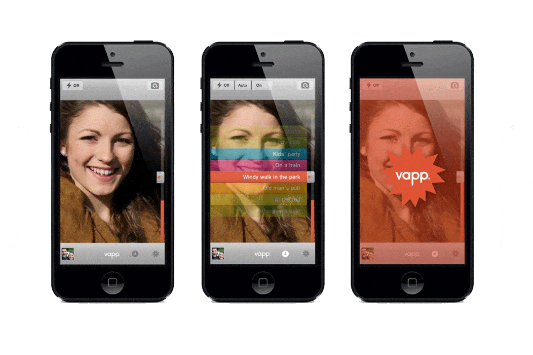 Haz tus fotos sin manos con la app Vapp