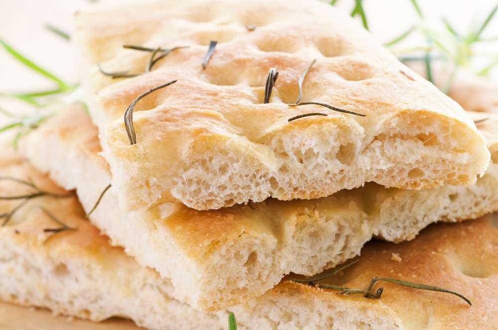 Focaccia, el pan de Italia